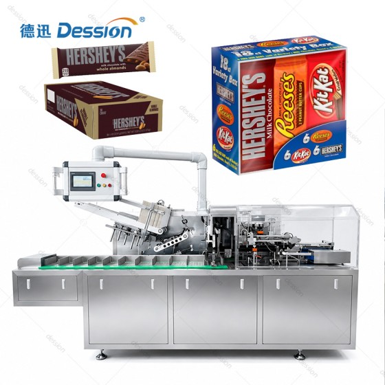 Versatile Chocolate Gift Box Cartoner with In-Line Integration